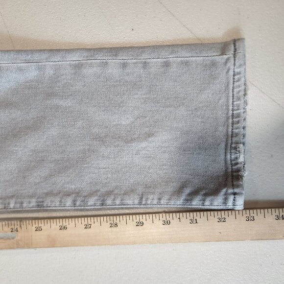 Ovadia & Sons Men's Skinny Jeans 001 In Light Grey Destroyed Size 34 NWT $220‎ - Picture 12 of 12